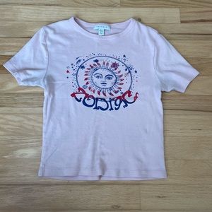 Top shop Zodiac Baby Tee